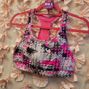 CALVIN KLEIN Womens Sports Bra Size Large Performance Quick Dry